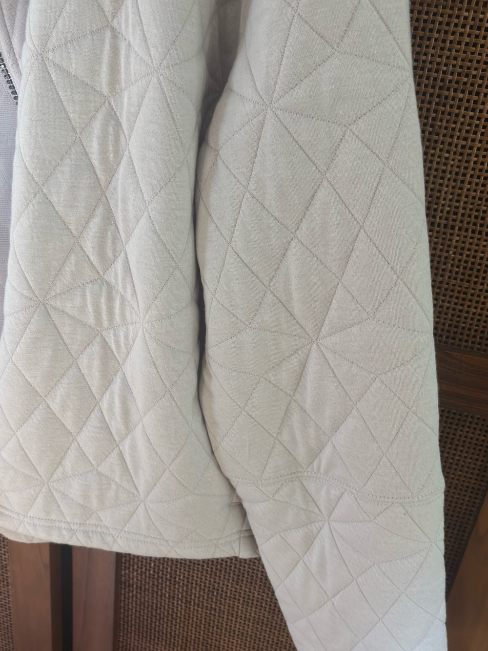 RBX Light Pink Quilted Zip-Front Jacket - Picture 4 of 4